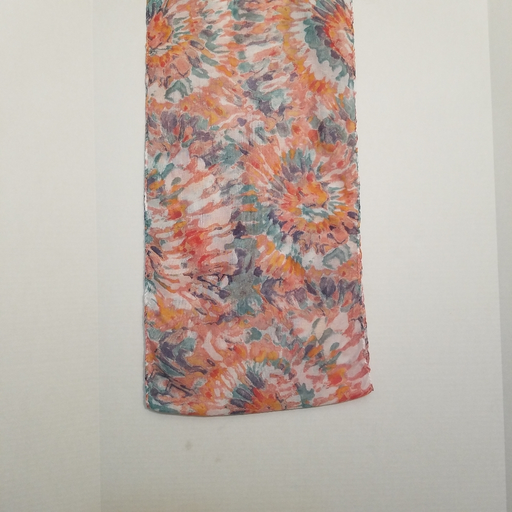 LIGHT SPRING COLORFUL SCARF